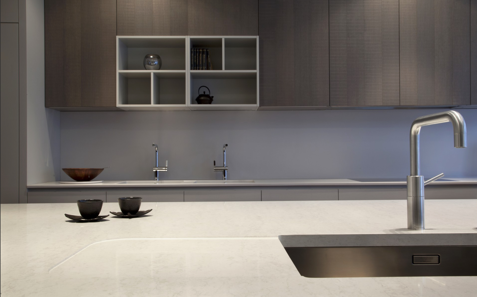 Arbeitsplatte aus Quarz von Italien