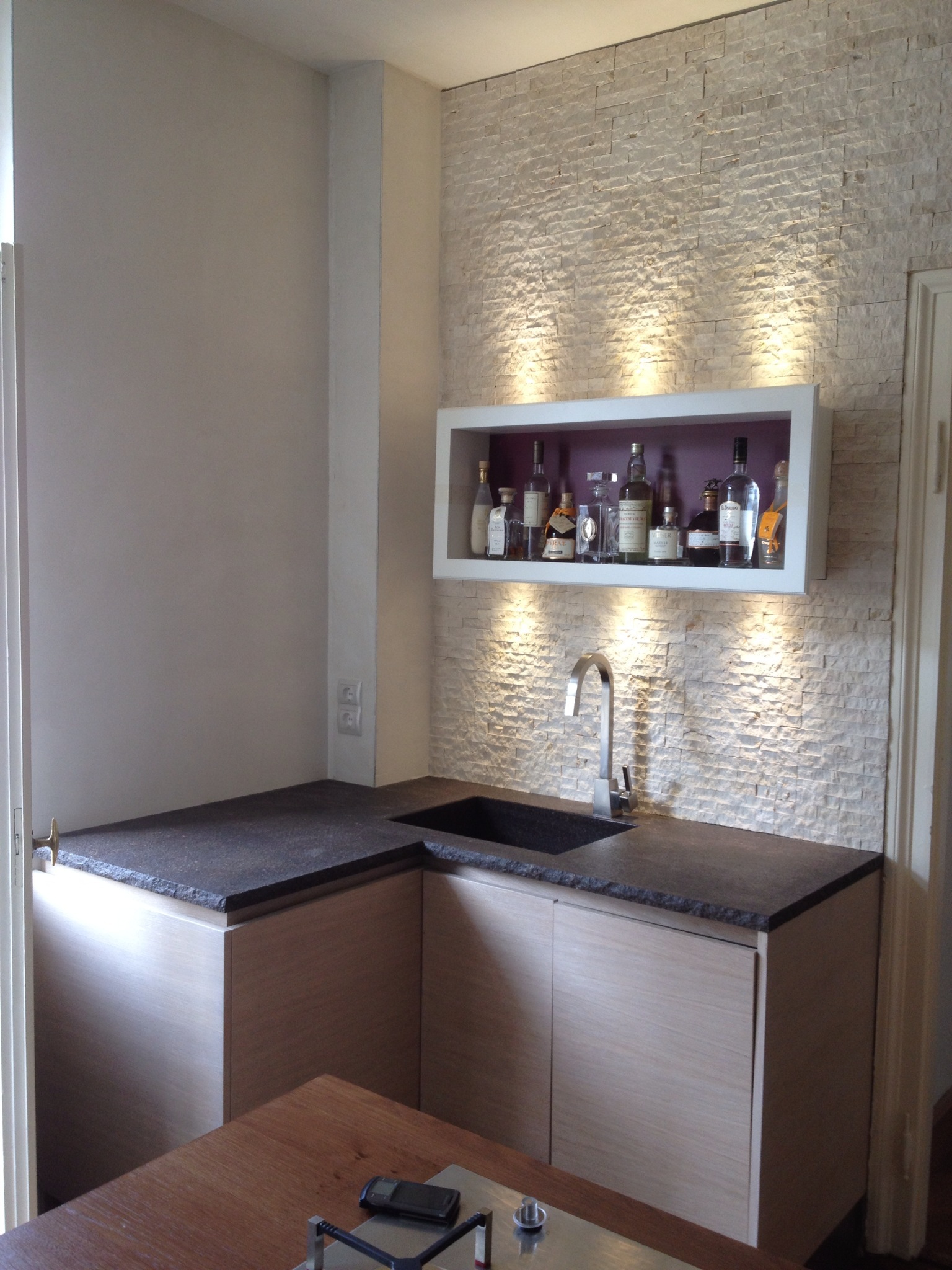 Arbeitsplatte und Küchenplatte aus Porphyr