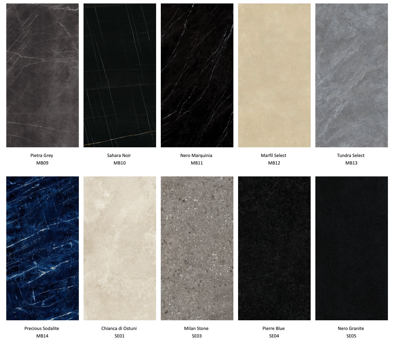 Arbeitsplatte aus Keramik von Infinity 