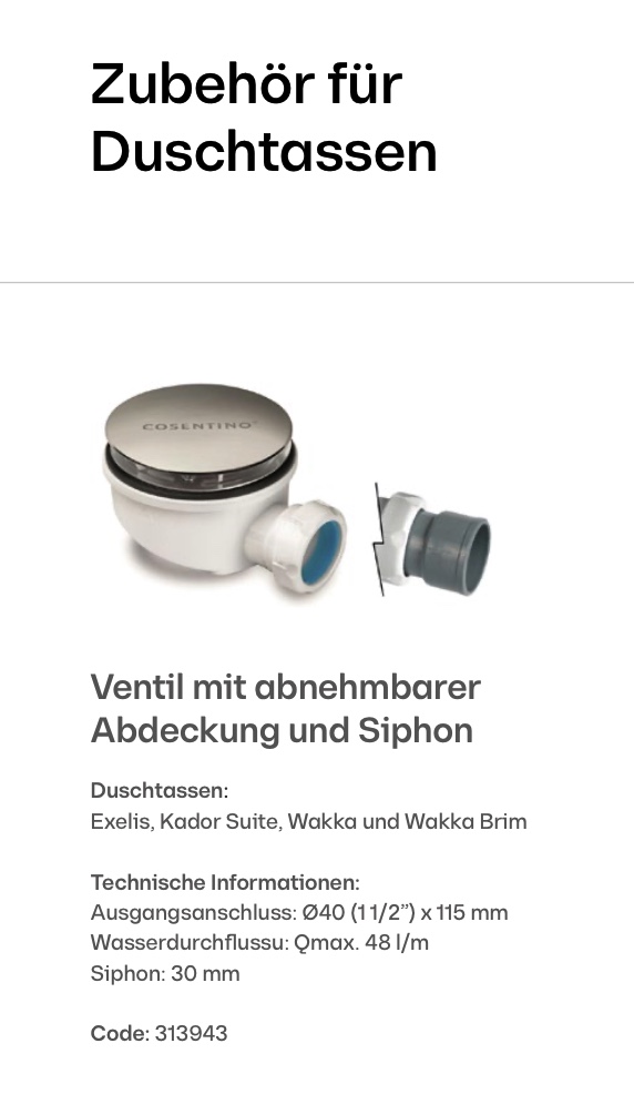 Duschtassen aus Silestone 