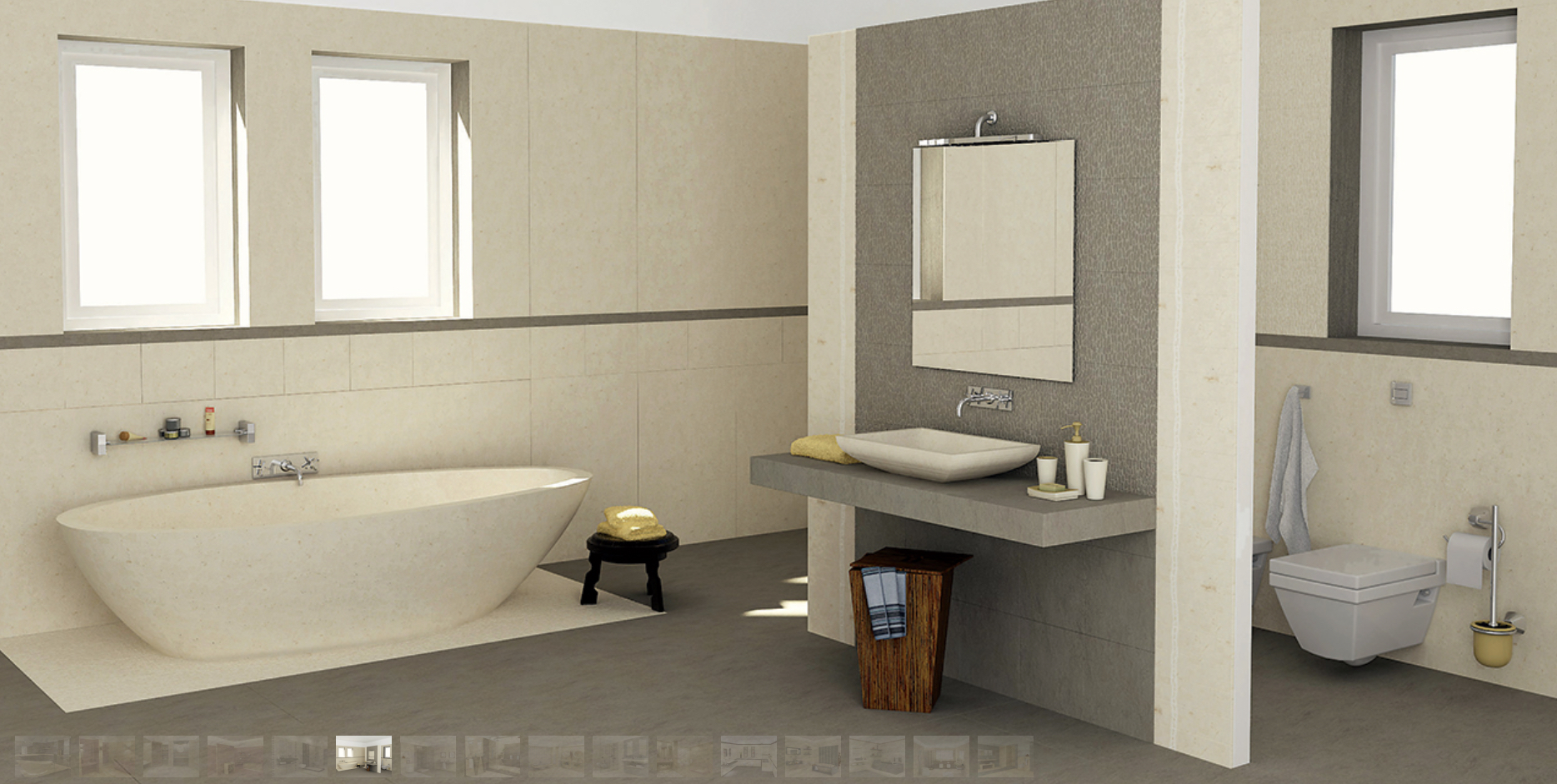 Design Natursteinbad