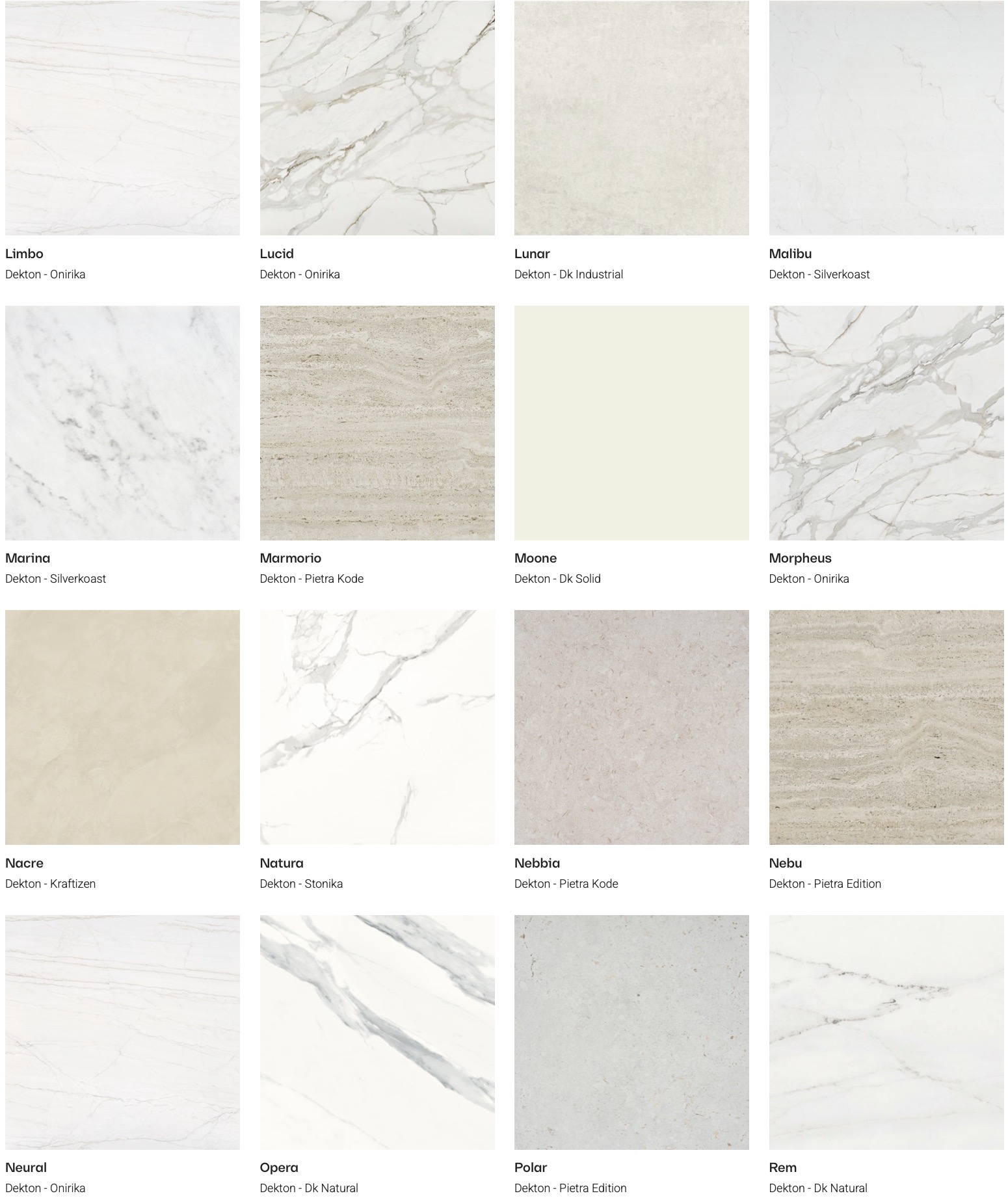 Arbeitsplatte und Küchenplatten aus Dekton