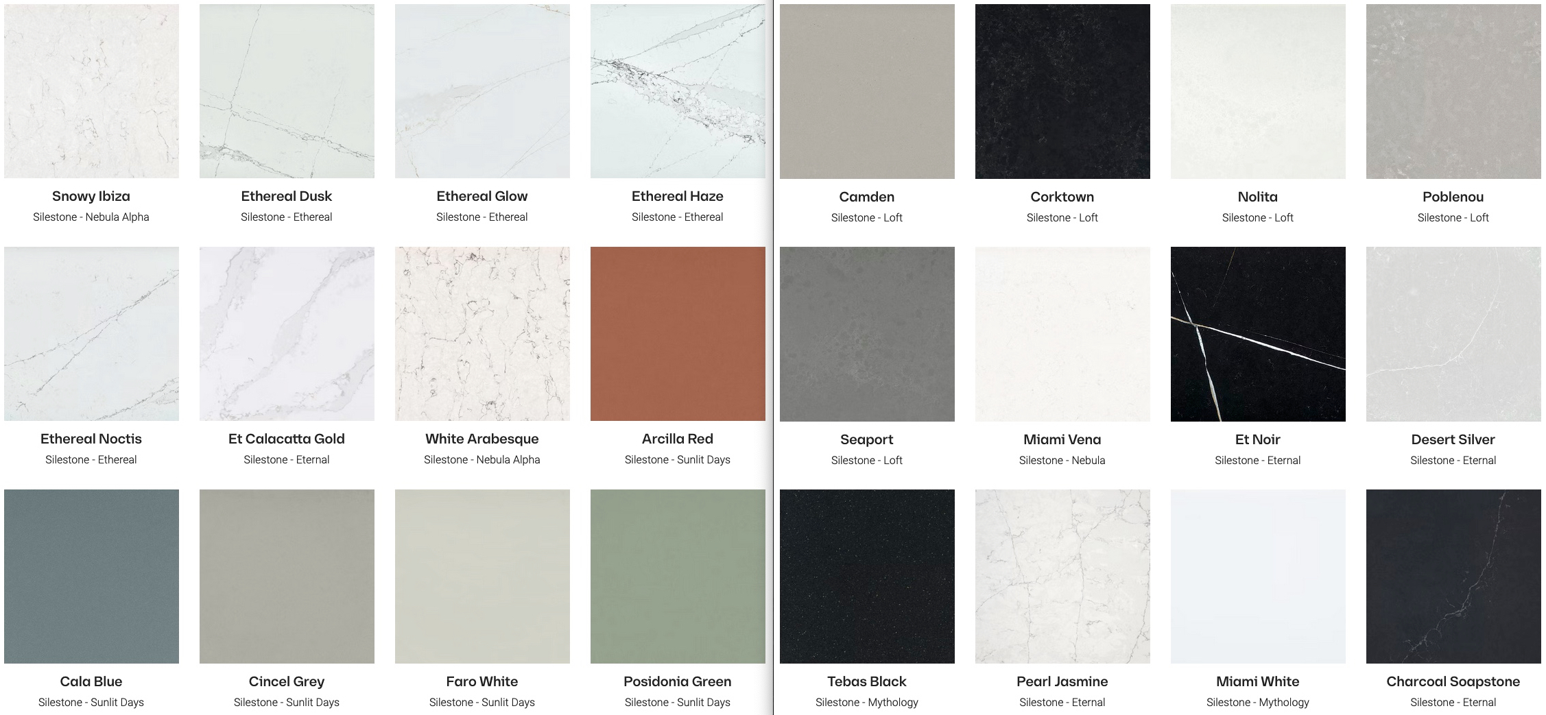 Arbeitsplatte, Waschbecken und Waschtische aus Silestone und Dekton